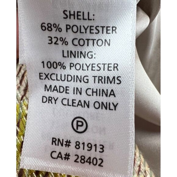 Revolve Tracy Reese Shift Dress XS Tan Zig Zag Rafia Cross Back Boho Retro NEW - Picture 12 of 16